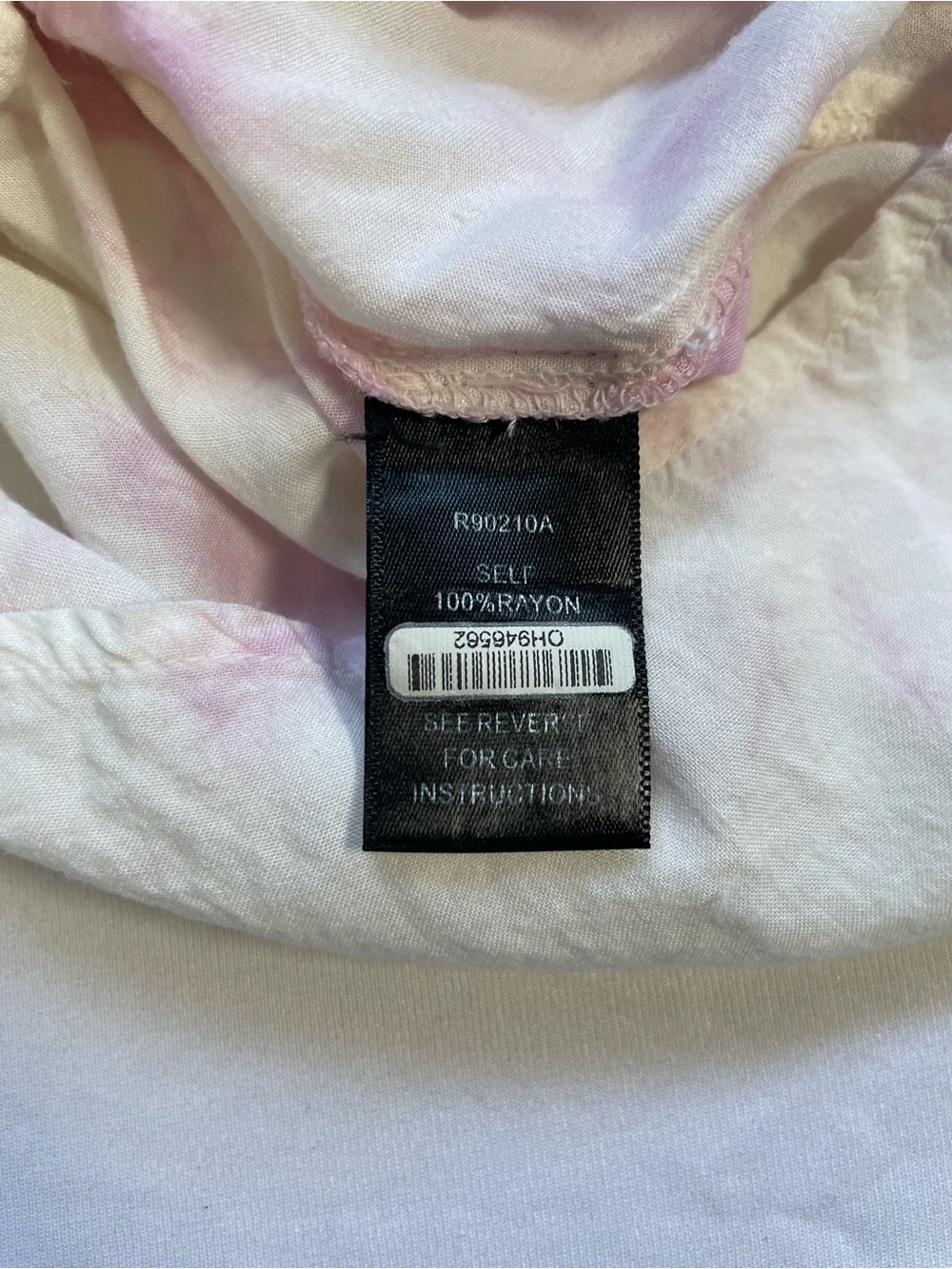 Aakaa Purple And White Tie Dye Romper Bell Sleeves Size Small - Picture 6 of 7